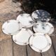 6 Flat Plates Terre de Fer Salins Charbonnier