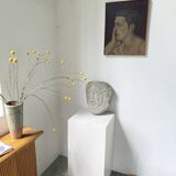 Stone sculpture 1950 face