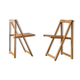 Two folding chairs circa 1970