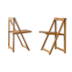 Two folding chairs circa 1970