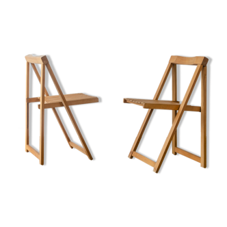 Two folding chairs circa 1970