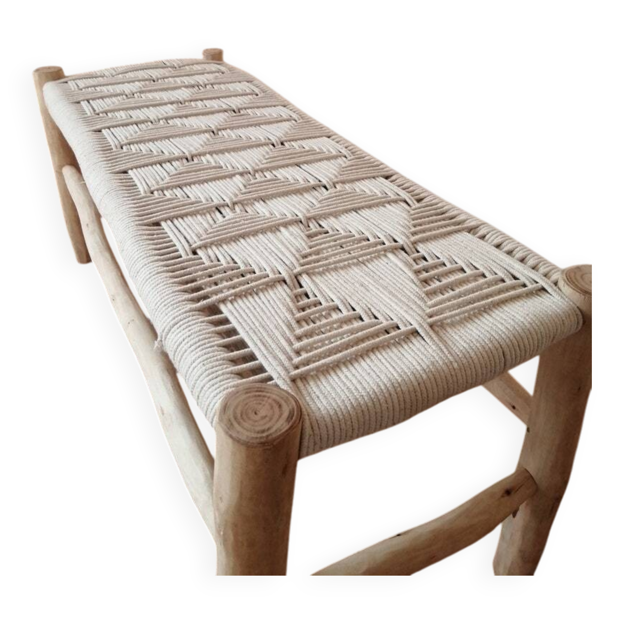 Wooden bench