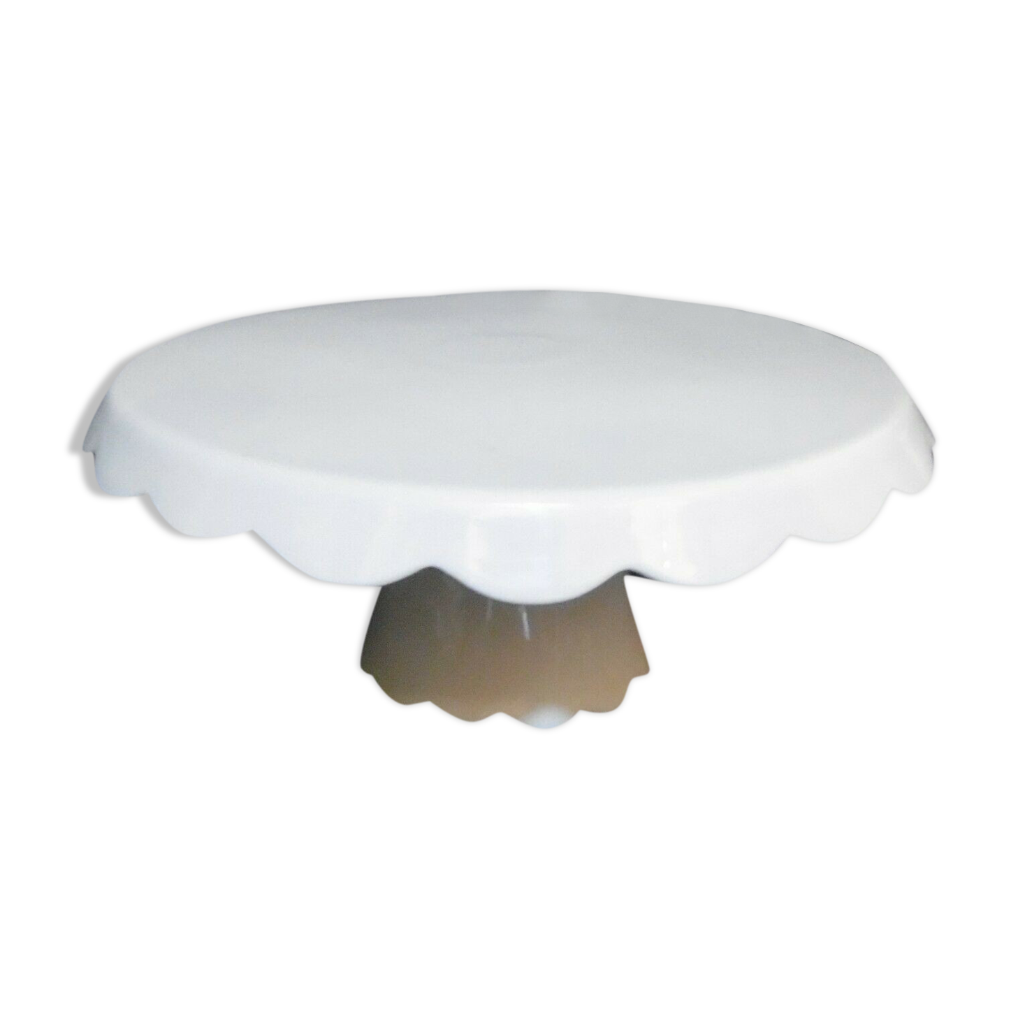 Dish a pie presentoir a cake in ceramic on foot