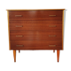 Commode 4 tiroirs scandinave Vintage