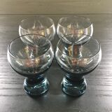 Set of 4 Scandinavian glasses