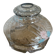 Smoked Glass Tulip Pendant Light - Vintage