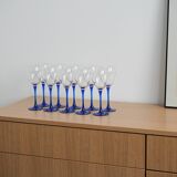 Set of wine glasses, Danish design, 1970s, manufactured in Denmark