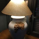 Ceramic grape lamp