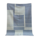 Tapis kilim moderne bleu