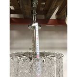 Lot de 2 lustres en verre de murano