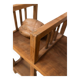 Etagère administrative bois brut 1930