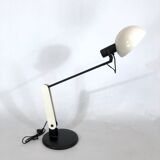 Articulated white table lamp from 70s Harvey Guzzini