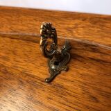 Louis XV donkey back desk in oak