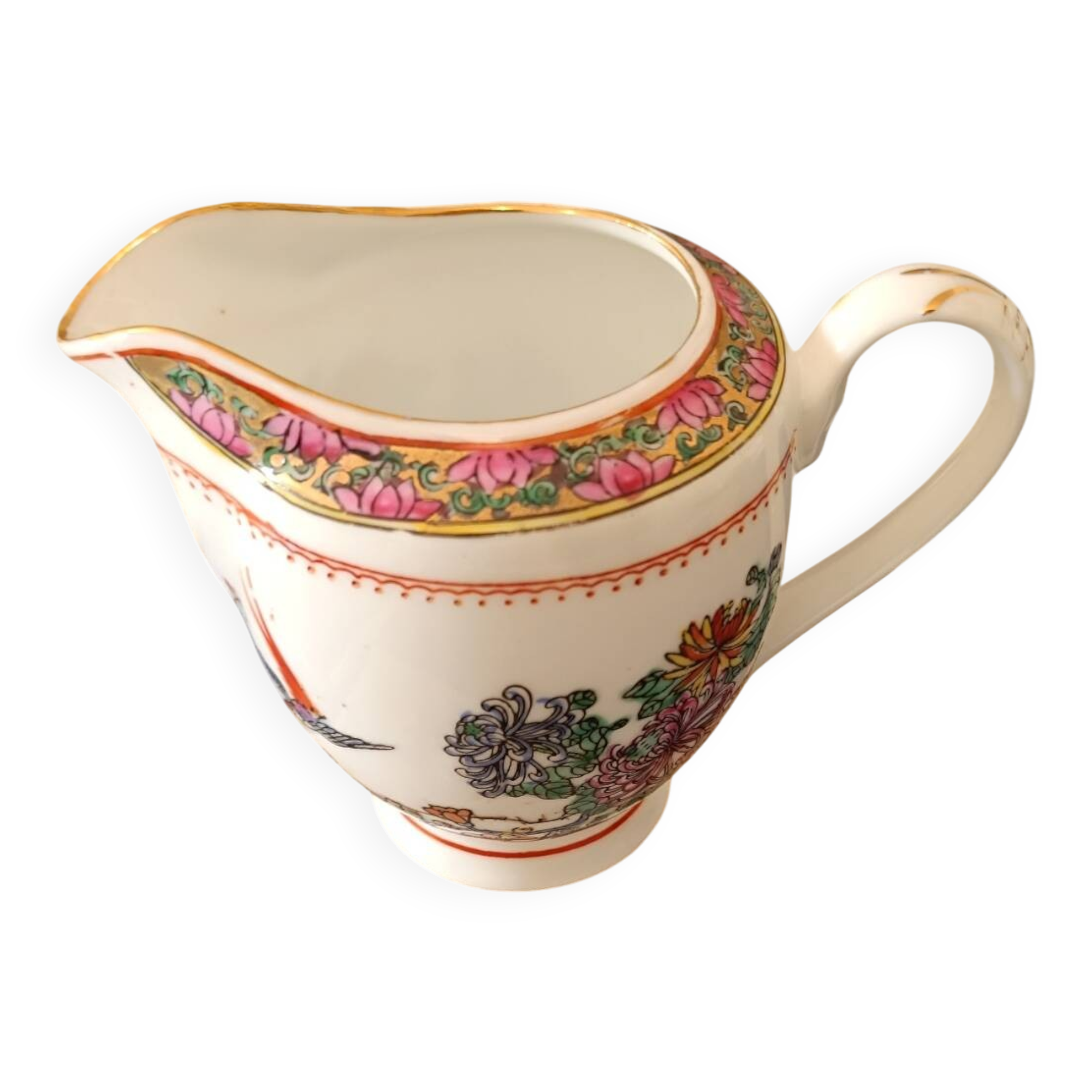 Vintage Chinese porcelain milk jug service