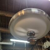 1970 aluminium chandelier ref je n° 2