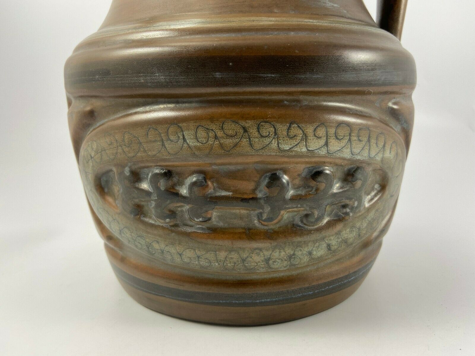 Pitcher in ceramic by Jean de Lespinasse 1950