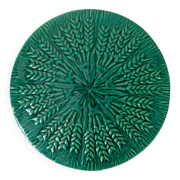 Plat majolique Vallauris Aegitna – Céramique vernissée années 50/70