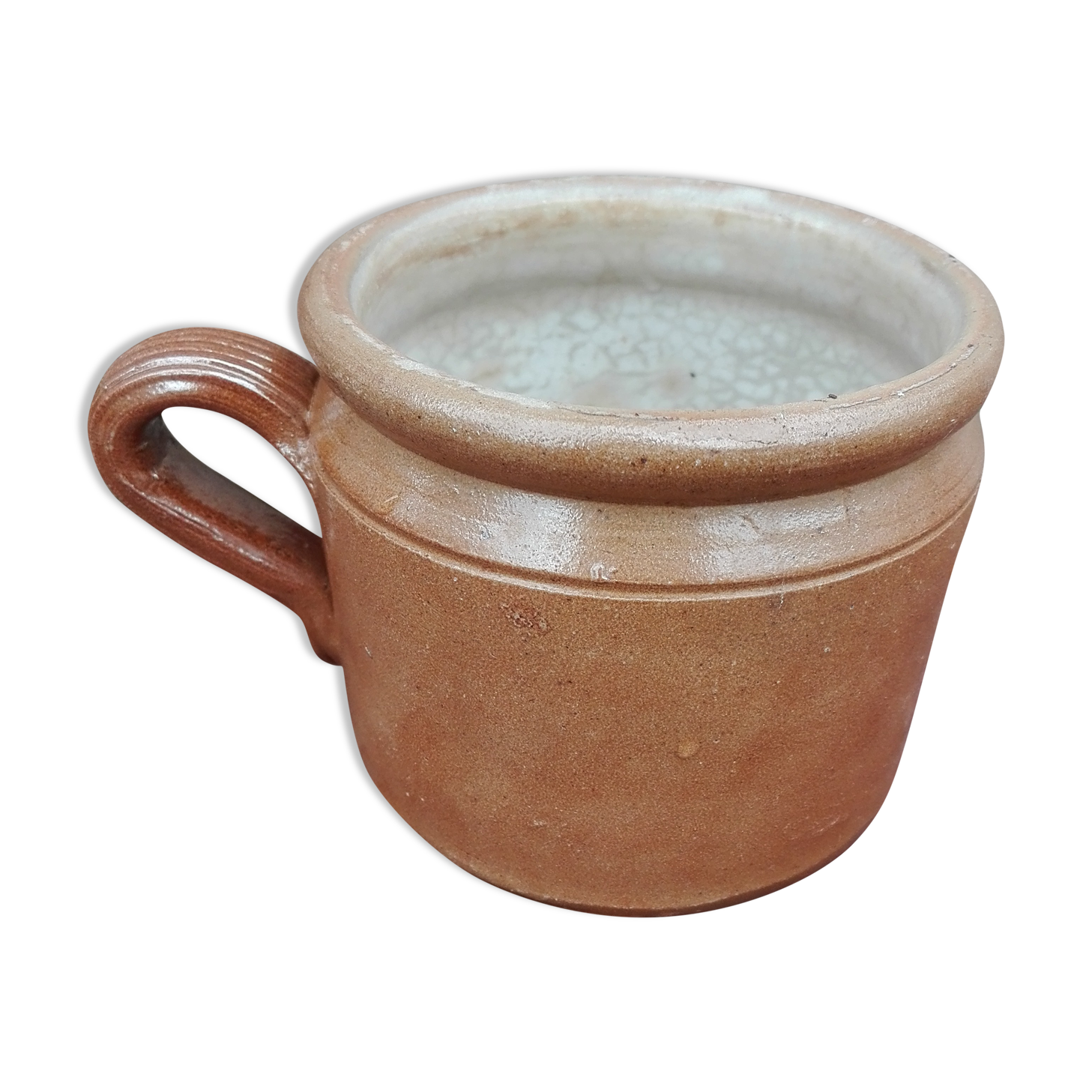 Stoneware rillette pot