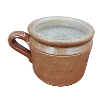 Pot à rillettes en grès