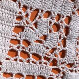 Hand crocheted edge pillowcase 8cm wide