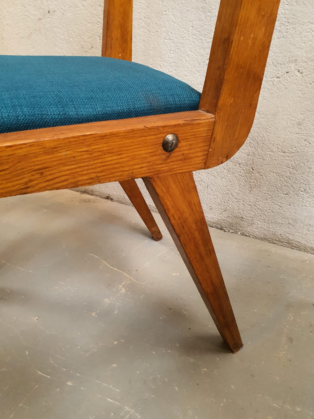 Paire de chaises scandinaves vintage années 50