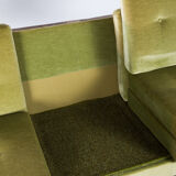 3 seater velvet sofa