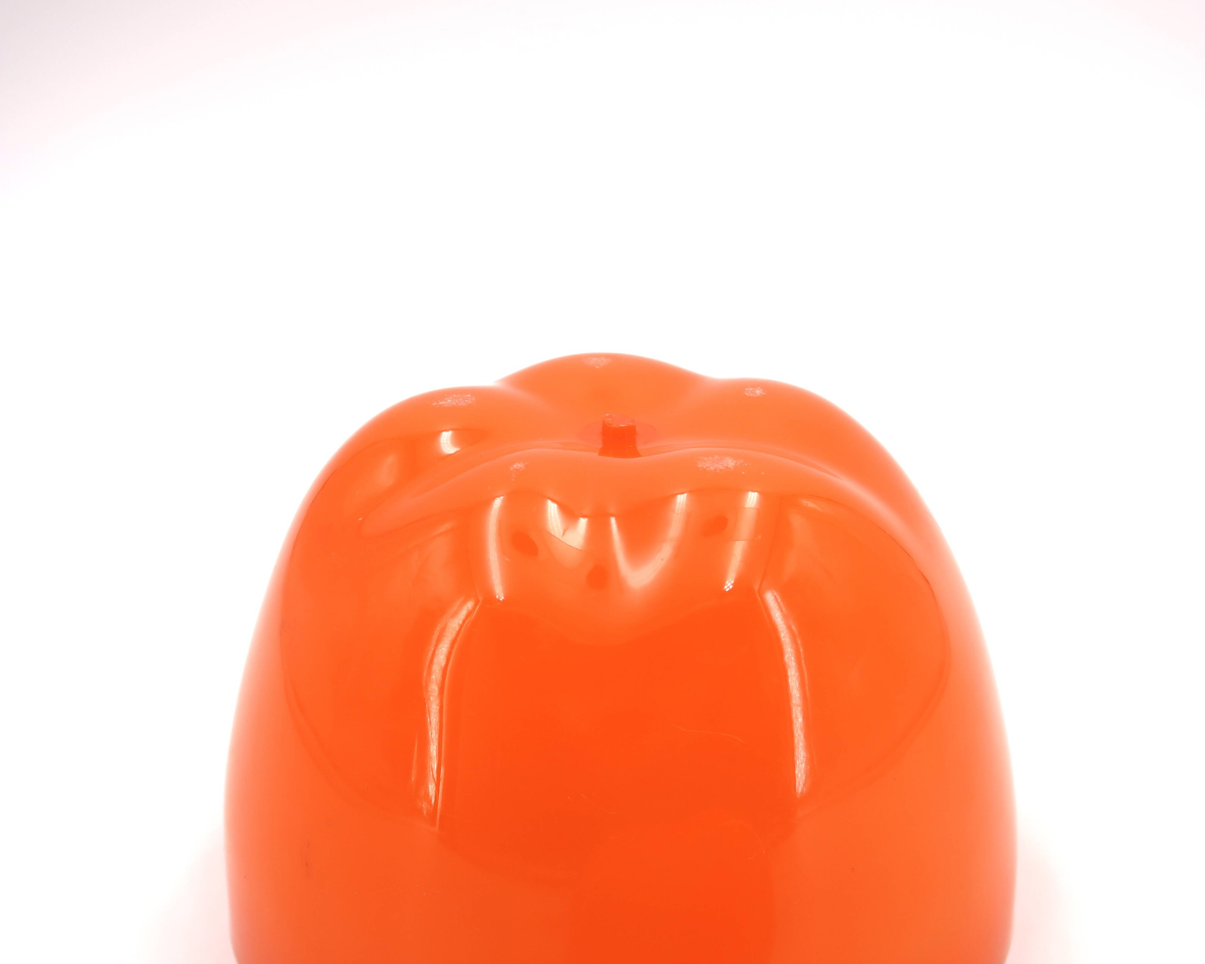 Apple orange ice bucket, 1970s