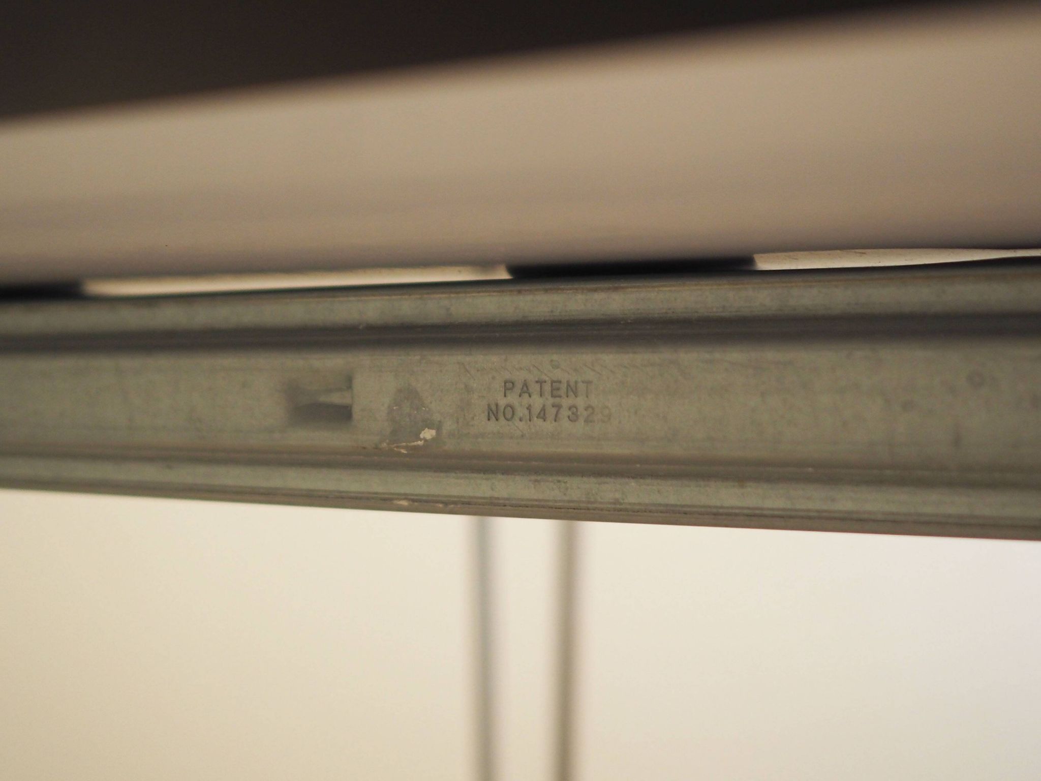 White table, Italian design, 1990s, production: Italy