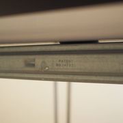 White table, Italian design, 1990s, production: Italy