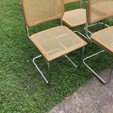 6 chaises Cesca de Marcel Breuer