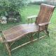Rattan chaise longue
