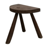Brutalist tripod standing farmline stool