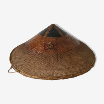 Old asian hat