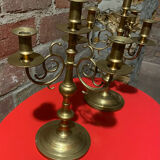 Pair of vintage brass candlesticks