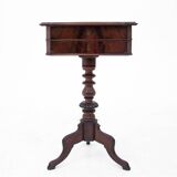Table à fils historique, Europe du Nord, vers 1890.