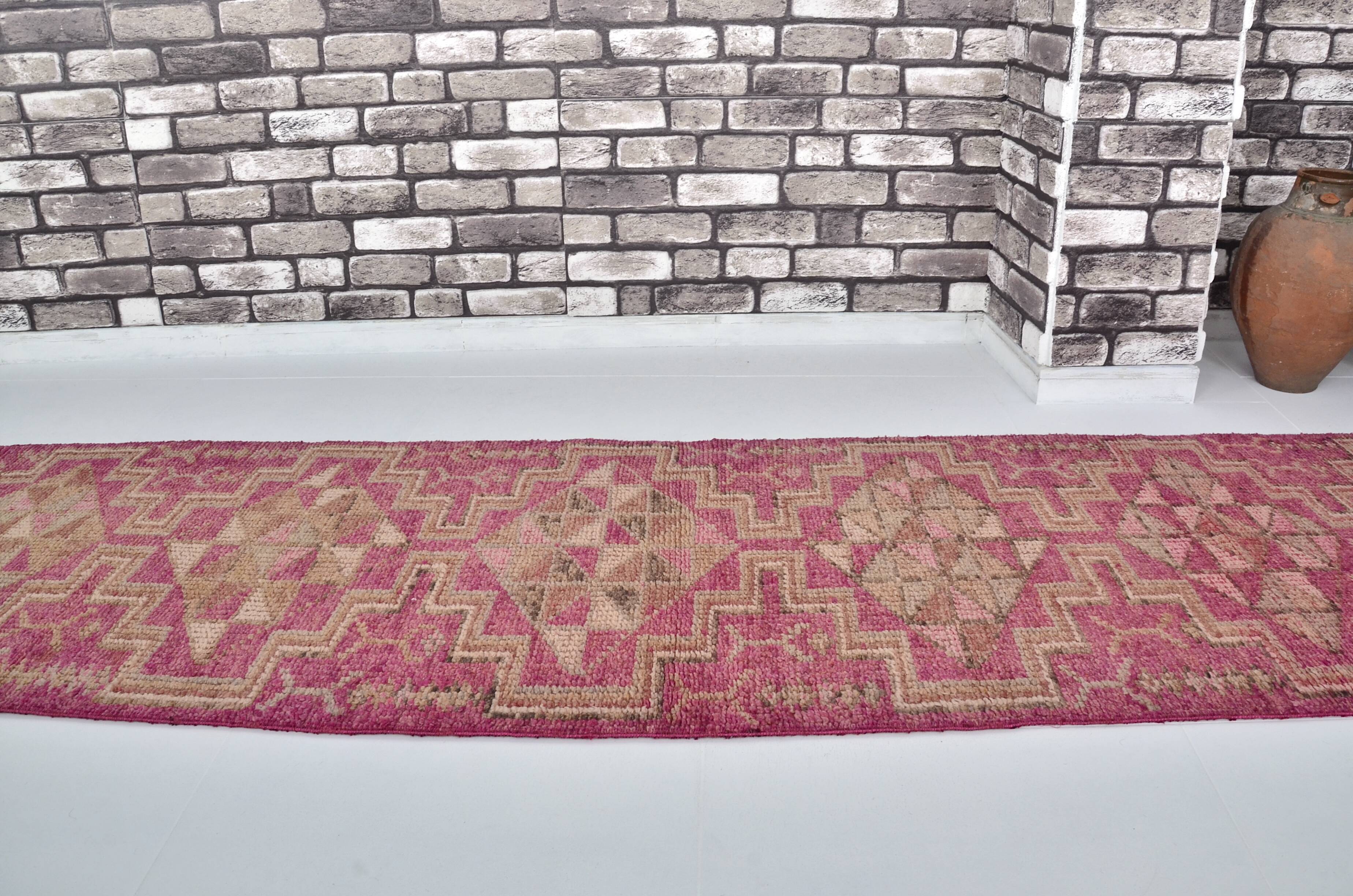 Geometric Vintage Anatolian Runner Rug sku 2174