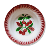 Plat creux Cerises