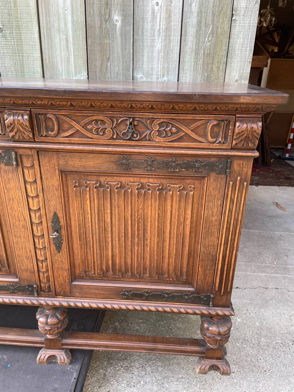 Spanish Renaissance style sideboard
