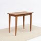 Console, vintage design side table from the 1980s in beech.