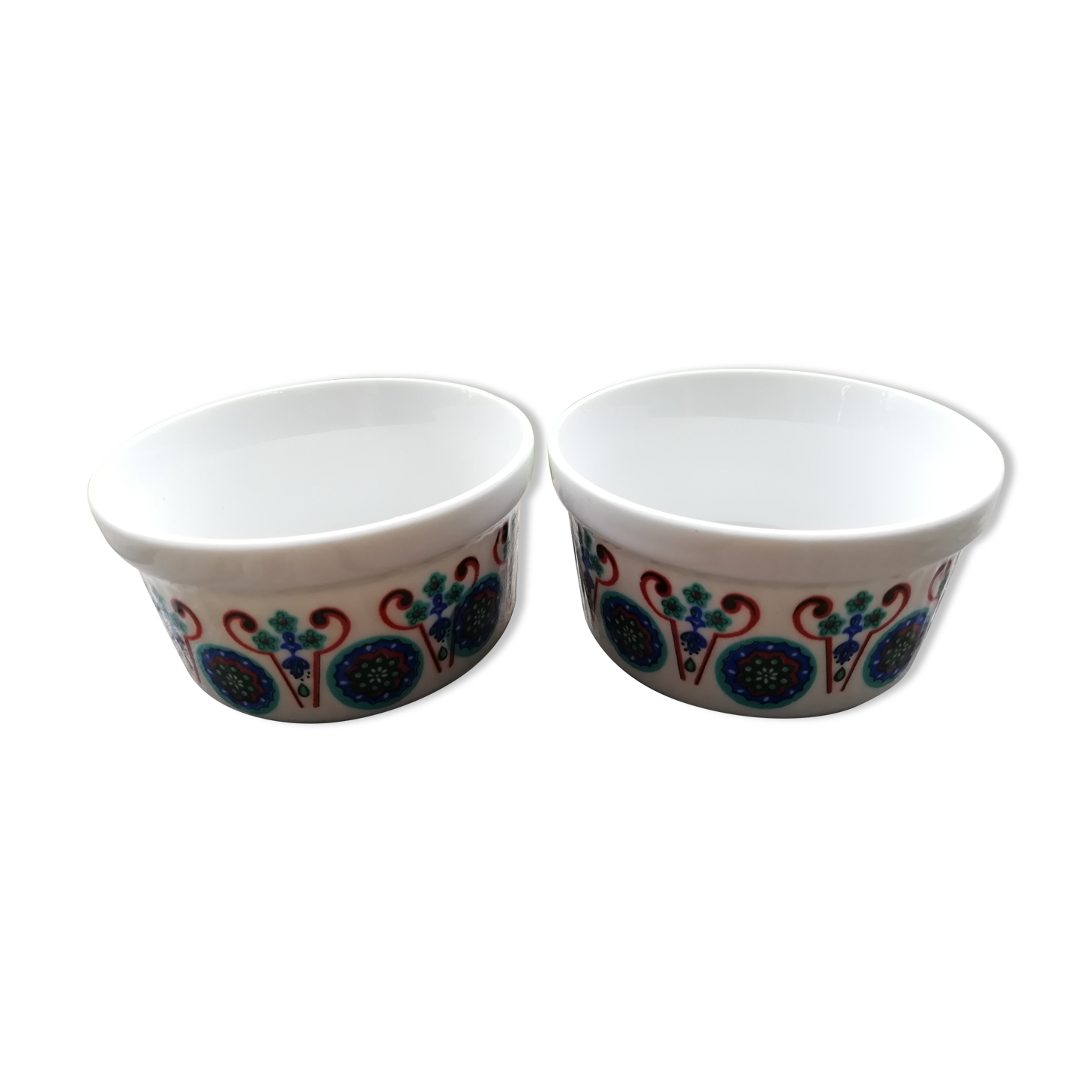 Pair of digoin ramekins