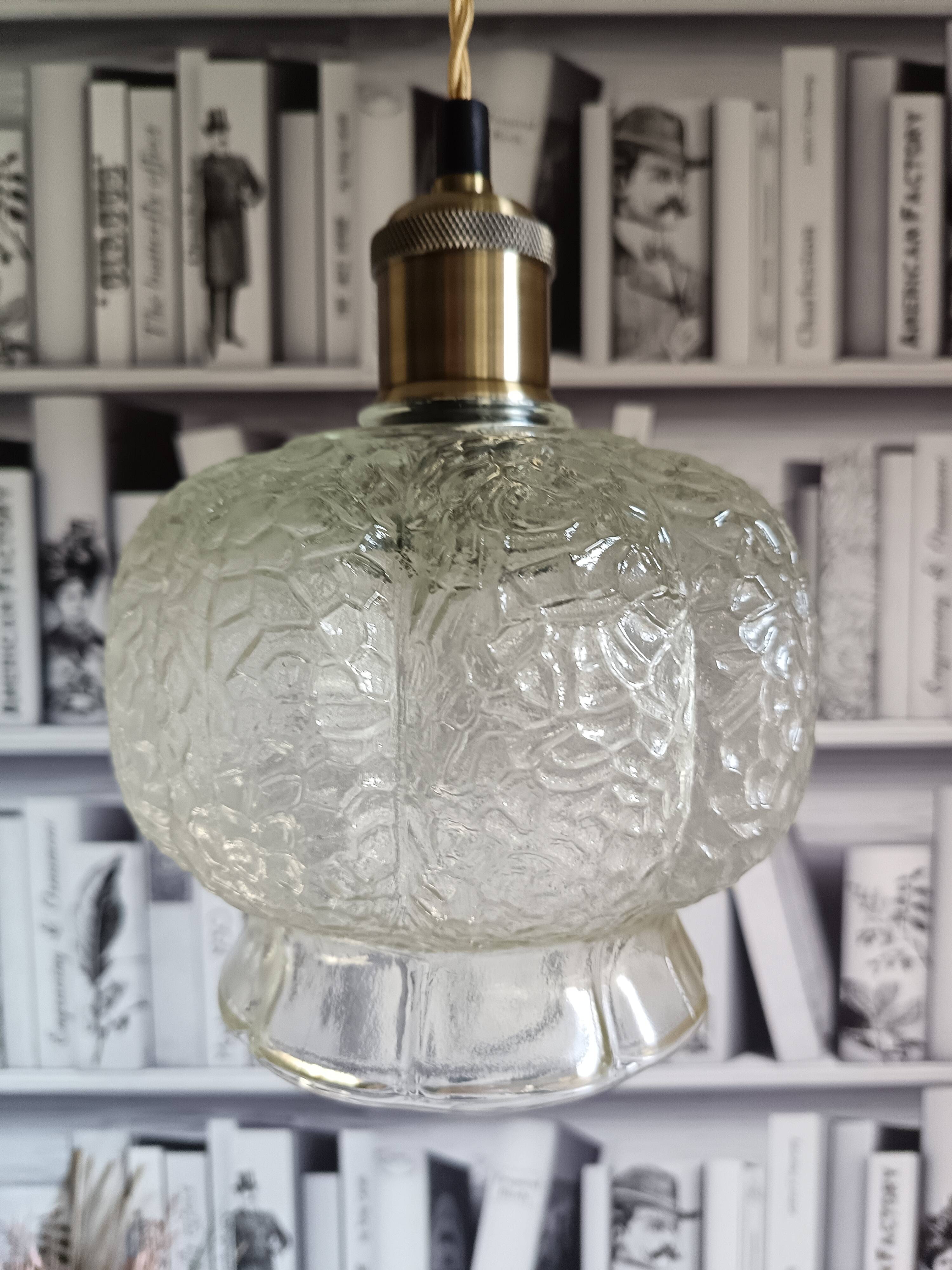 Vintage suspension 1950/6° france, camille suspension