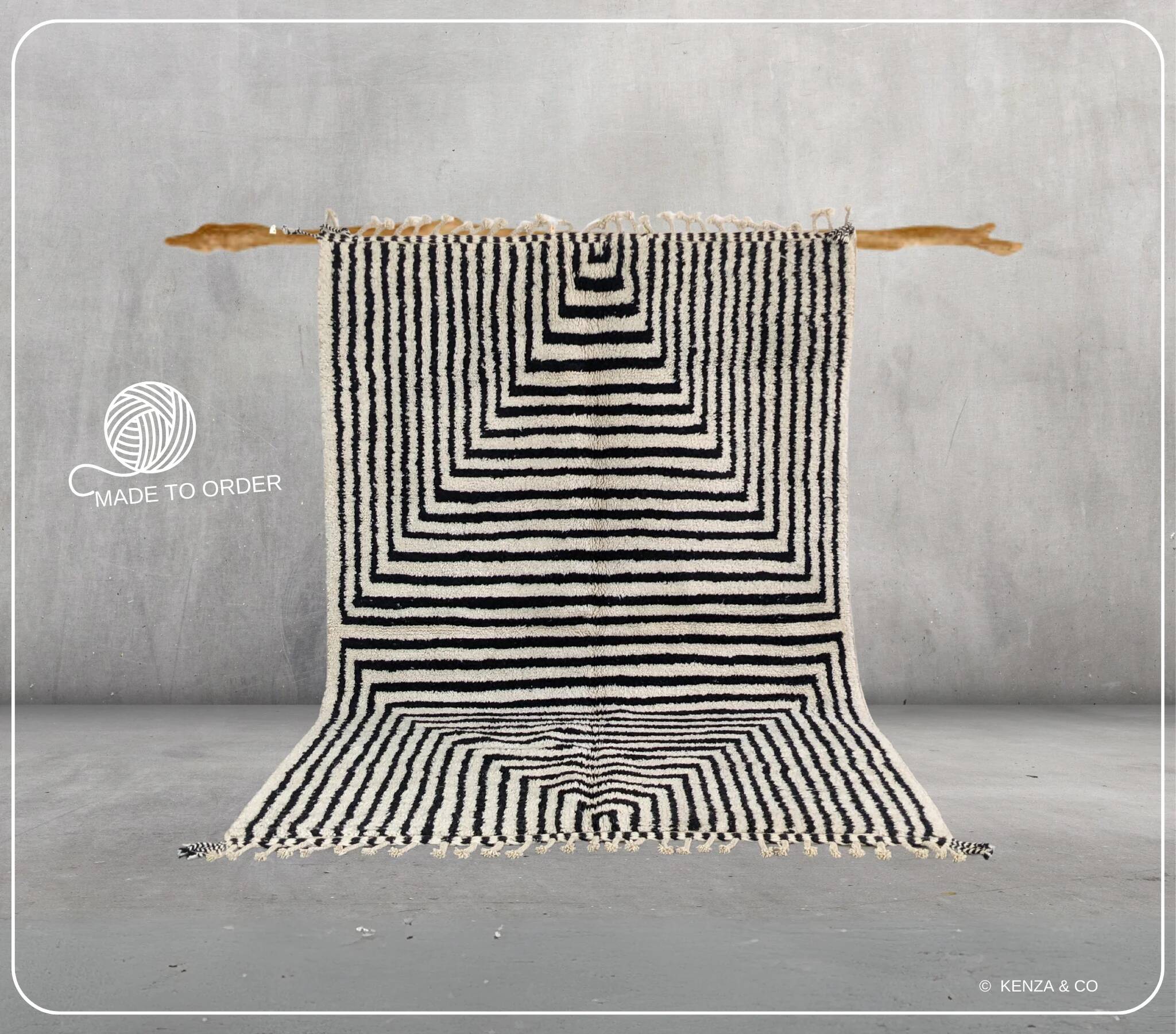 Beni Ouarain rug – Pre-order #G365