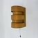 Scandinavian Modern Pine Wall Light by Hans Agne Jakobsson for Markaryd, Sw