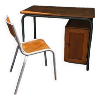 Bureau vintage et sa chaise