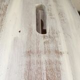 Wooden bench in the country spirit