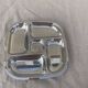 Compartment dish, vintage stainless steel servant