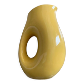 Carafe design rétro jaune soleil