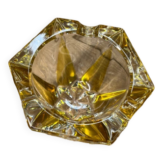 Art deco glass ashtray