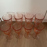 Luminarc rosaline glasses