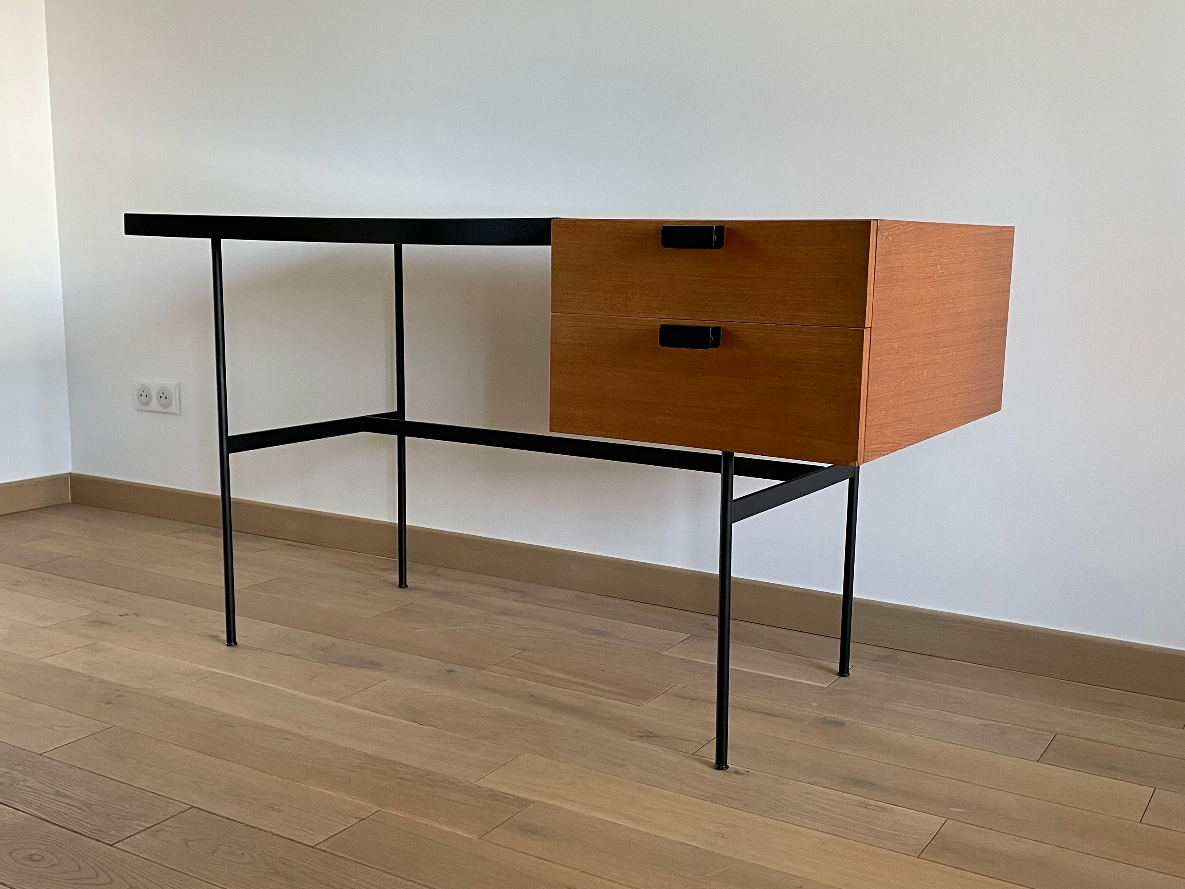 Pierre Paulin's desk "CM141", 1960s edition